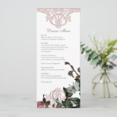 披露宴ディナーメフォーマルニュー，トレリスバラヴィンテージ メニュー (スタンド正面)