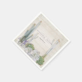 披露宴デコールデザートサボテンn多肉木 スタンダードカクテルナプキン (角)