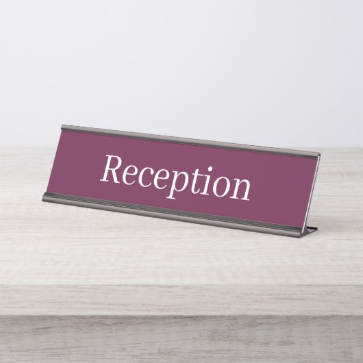 披露宴デスク名プレート デスクネームプレート (正面)