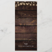 披露宴プレース設定ありがとうクラフトカード プログラム (裏面)