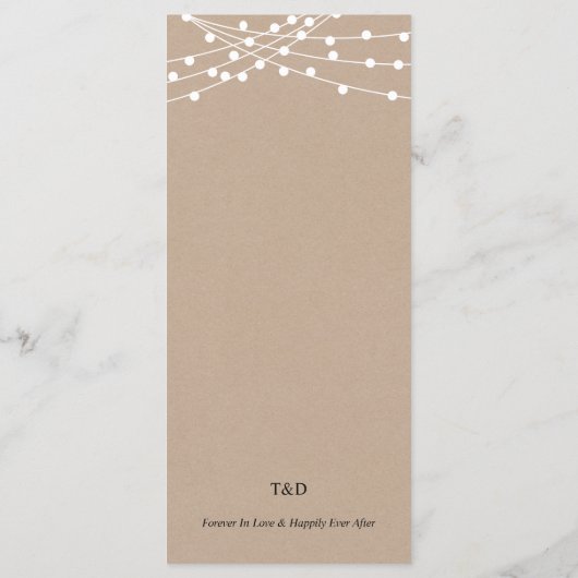 披露宴プレース設定ありがとうクラフトカード プログラム (裏面)