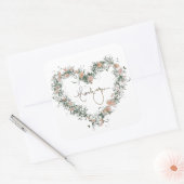 披露宴リハーサルエレガント切手 スクエアシール (封筒)