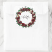 披露宴リハーサルエレガント切手 スクエアシール (バッグ)