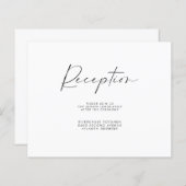 披露宴情報フライヤーの挿入 (正面/裏面)