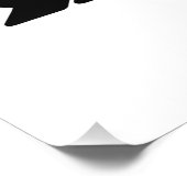 披露宴方向符号結婚、矢印の右向き フォトプリント (角)