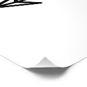 披露宴方向符号結婚、矢印の符号 フォトプリント            (角)