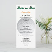 披露宴素晴らしの素晴らしいボールゴルファーのメニュー メニュー (スタンド正面)