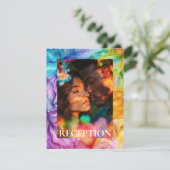 披露宴詳細エテリアール開花 エンクロージャーカード (スタンド正面)