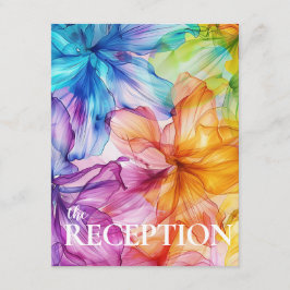 披露宴詳細エテリアール開花 エンクロージャーカード