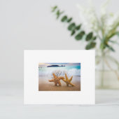 披露宴返信ポストカード インビテーションポストカード (スタンド正面)