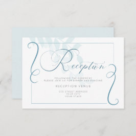 披露宴 – やっと煙の青い植物学 招待状