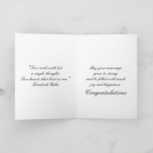 披露宴 カード (内部)