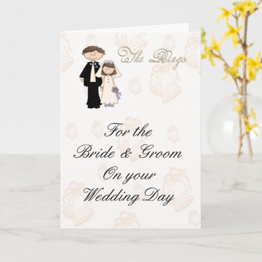 披露宴 カード (黄色い花)