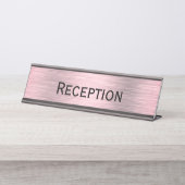 披露宴 デスクネームプレート (正面)