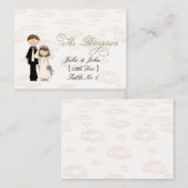 披露宴 プレイスカード (正面/裏面)