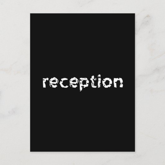 披露宴 ポストカード (正面)