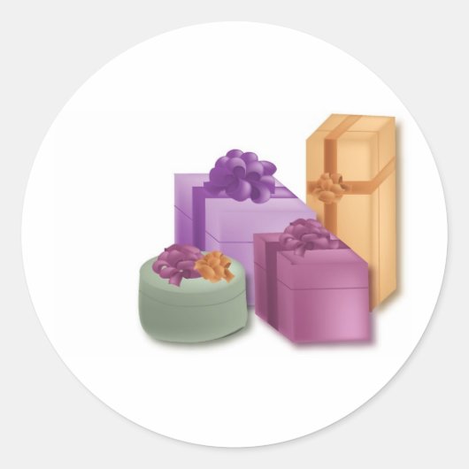 披露宴 ラウンドシール (正面)