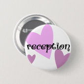 披露宴 缶バッジ (正面&裏面)