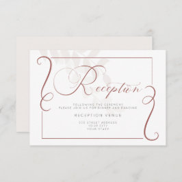 披露宴 – 辛うじて植物性のスパイスとクリーム 招待状