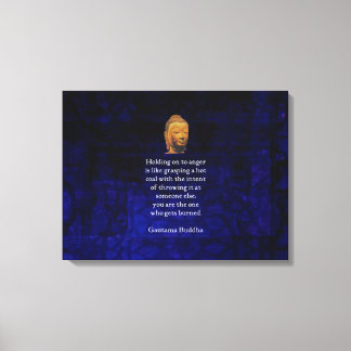 抱きかかえ仏感動的引用文 キャンバスプリント