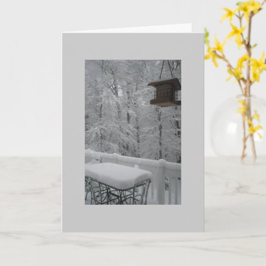 抱きしめたくて温か保る カード (黄色い花)