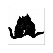 抱きしめた子猫 ラバースタンプ (インプリント)