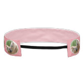 抱きしめているHaflingerのロバおよび子馬 アスレチックヘッドバンド (裏面)