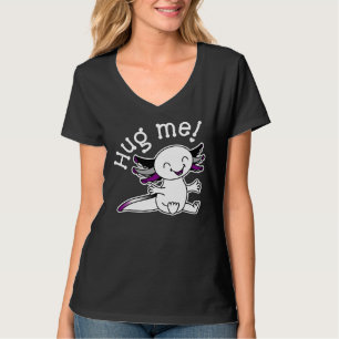 抱きしめて!可愛いアクソロトルインエースプライド色 Tシャツ
