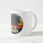 抱きしめない黒ヤマアラシ ジャンボコーヒーマグカップ (正面右)