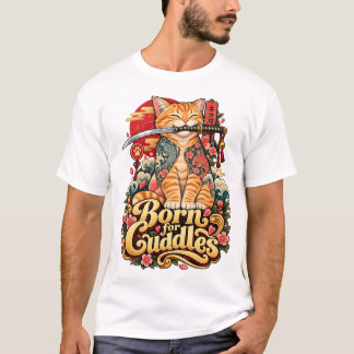 抱きしめるために生まれてきた – かわいい&あったかハグLOVEデザイン Tシャツ