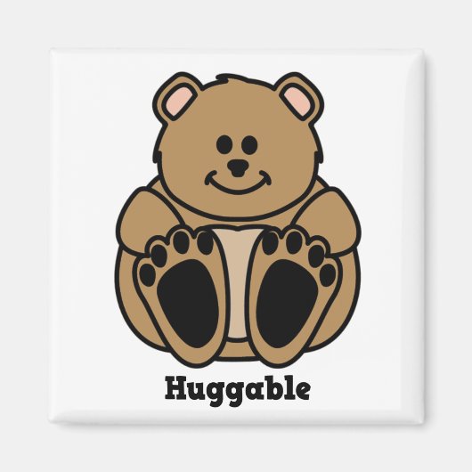 抱き付きベアマグネット マグネット (正面)