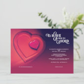 抱き合わせれば二人のハート 案内状 (スタンド正面)