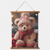 抱き固める 吊り下げ型タペストリー (正面)