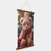 抱き固める 吊り下げ型タペストリー (傾斜あり)