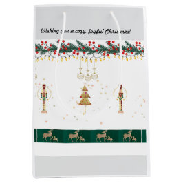 抱き枕おもしろいよくはしゃぐ ミディアムペーパーバッグ