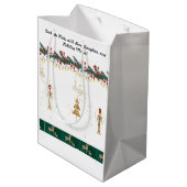 抱き枕おもしろいよくはしゃぐ ミディアムペーパーバッグ (裏面アングル)