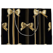 抱き枕とブラックベースとゴールデンボウ ラージペーパーバッグ (裏面)