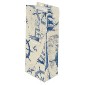 抱き枕と航海の詳細(いかりおよびShip Wh ワインギフトバッグ (正面アングル)