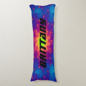 抱き枕の大きい日が差すことの星の爆発のtye染料 ボディピロー (正面縦)