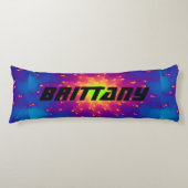 抱き枕の大きい日が差すことの星の爆発のtye染料 ボディピロー (正面)