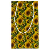 抱き枕ひまわり スモールペーパーバッグ (裏面)