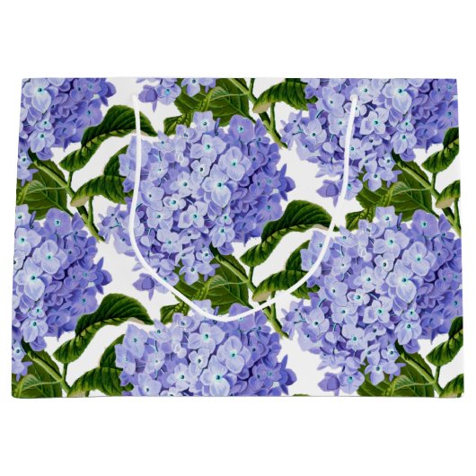 抱き枕アジサイ大抱き枕 ラージペーパーバッグ (正面)