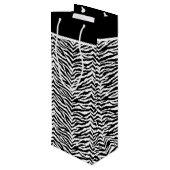 抱き枕アニマルプリント小抱き枕 ワインギフトバッグ (裏面アングル)