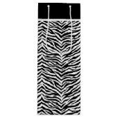 抱き枕アニマルプリント小抱き枕 ワインギフトバッグ (正面)