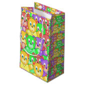 抱き枕カラフルテディベア スモールペーパーバッグ (裏面アングル)