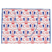 抱き枕キングチャールズIII戴冠式2023年5月 ラージペーパーバッグ (裏面)