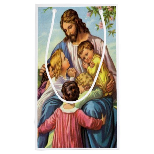 抱き枕クリスマスイエス スモールペーパーバッグ (裏面)