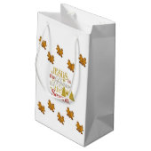 抱き枕クリスマスジンジャーブレッドマン スモールペーパーバッグ (裏面アングル)