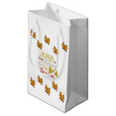 抱き枕クリスマスジンジャーブレッドマン スモールペーパーバッグ (正面アングル)