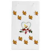 抱き枕クリスマスジンジャーブレッドマン スモールペーパーバッグ (正面)